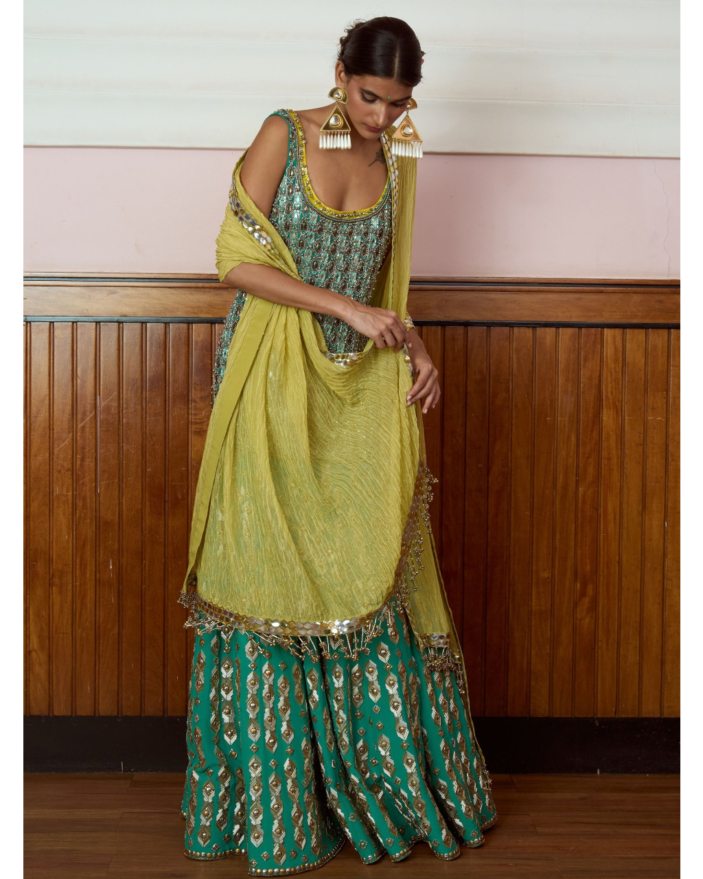 Mirror Talkies Lehenga Set