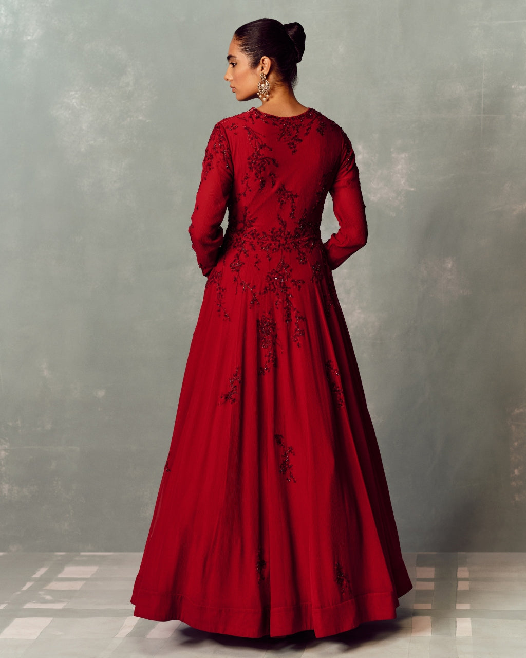 The Imperial Ruby Anarkali
