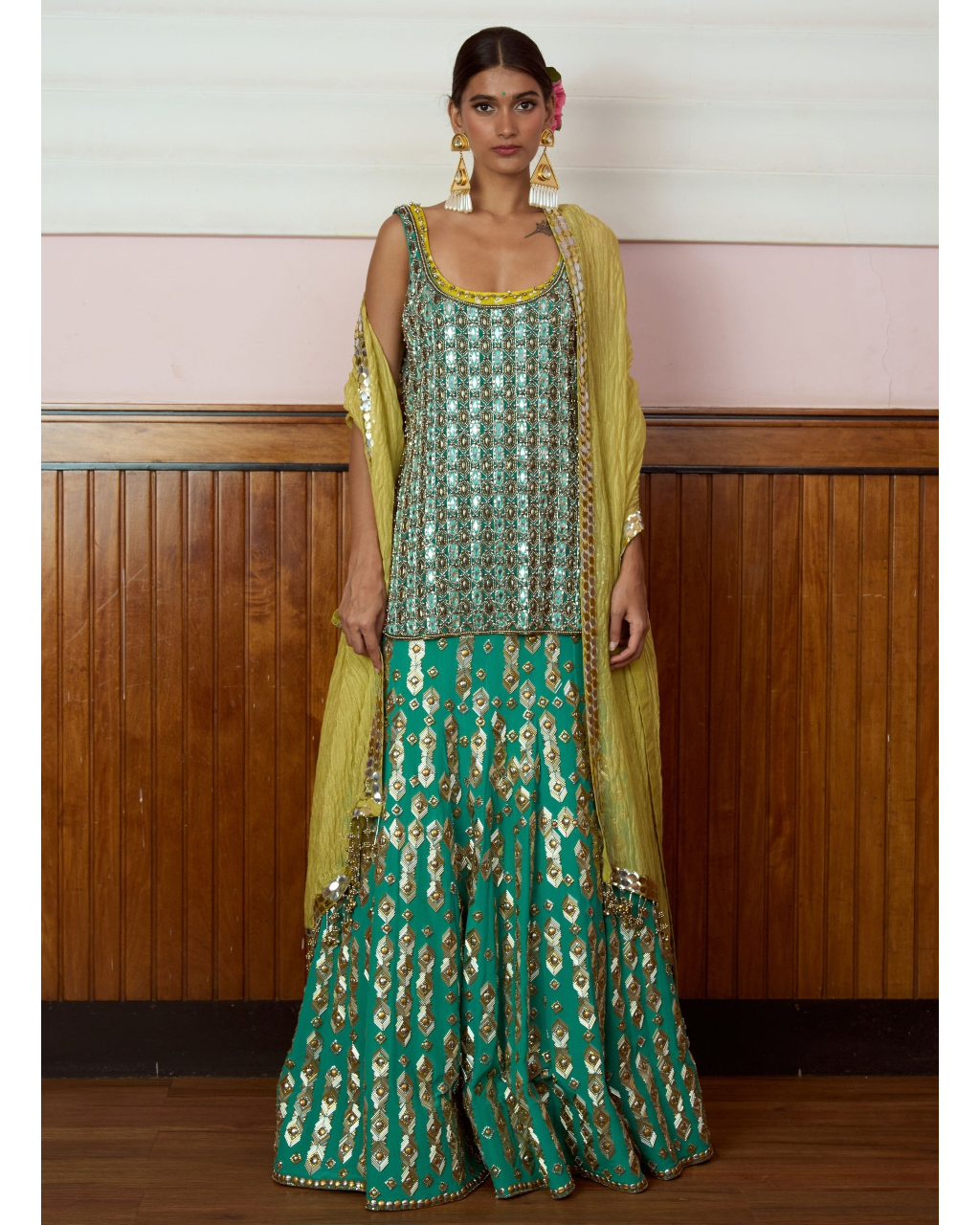 Mirror Talkies Lehenga Set