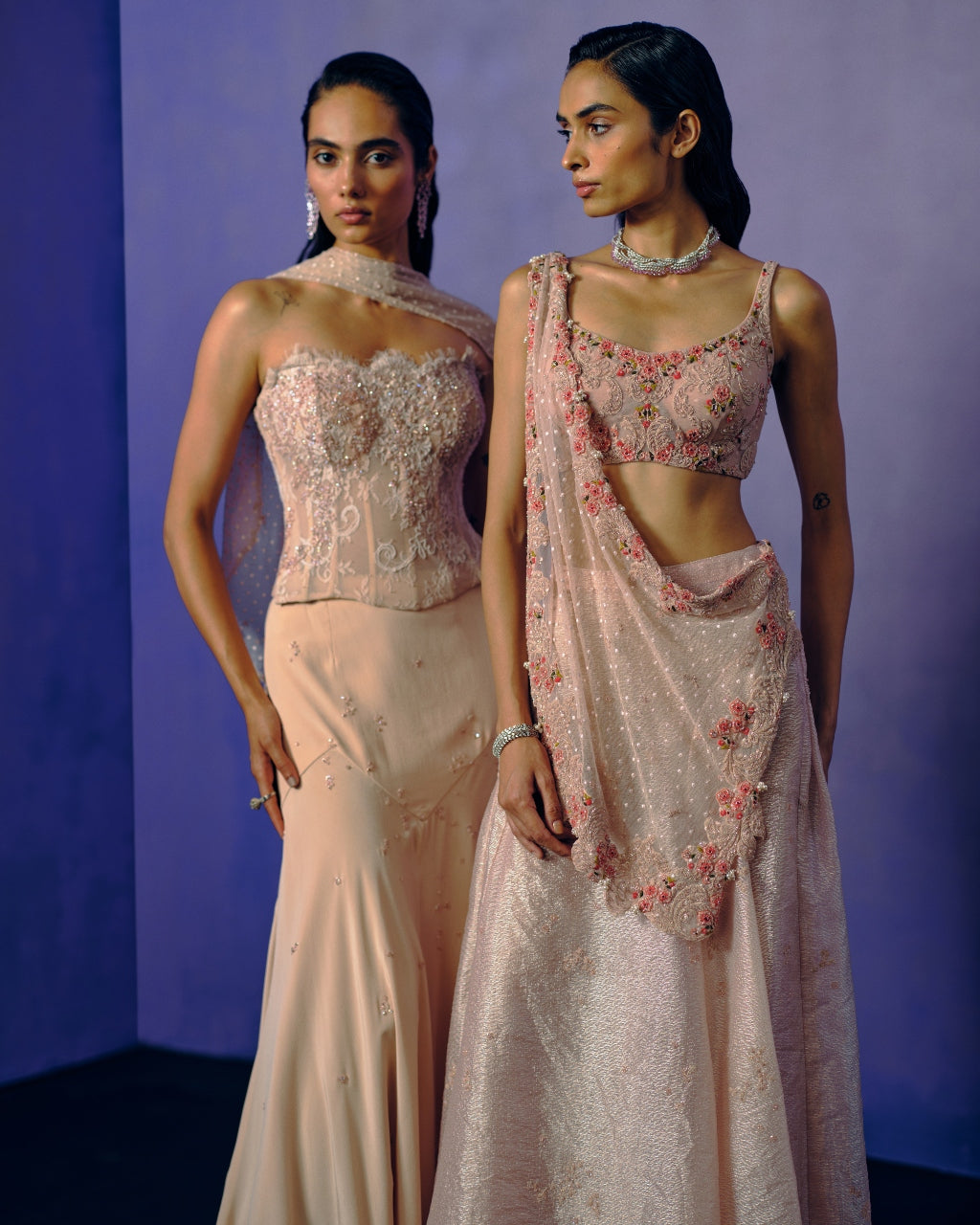 Blush Reverie Bridesmaid Lehenga