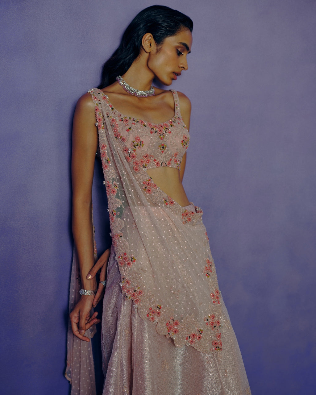 Blush Reverie Bridesmaid Lehenga