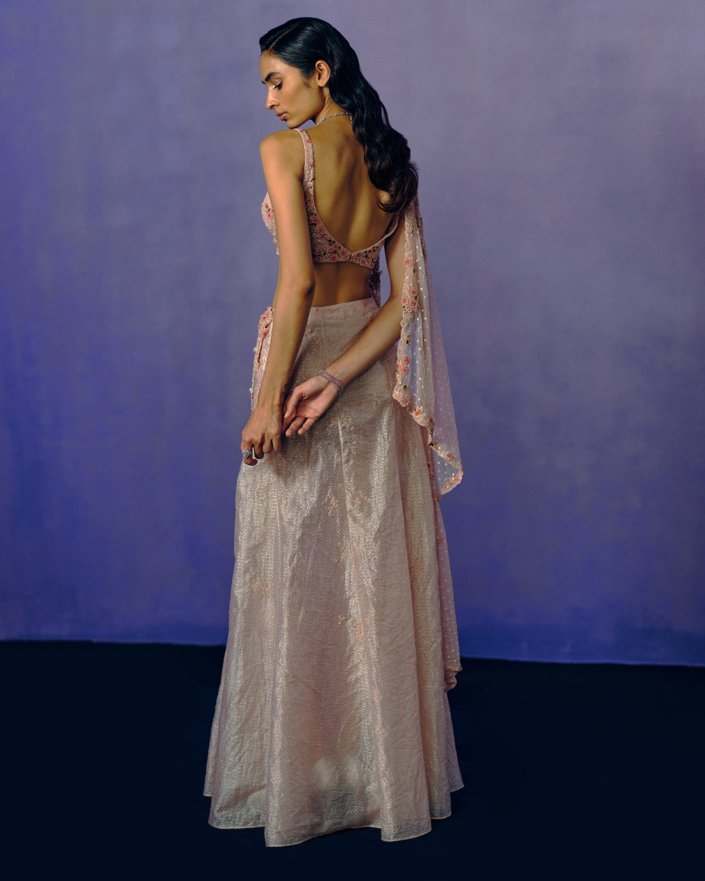 Blush Reverie Bridesmaid Lehenga