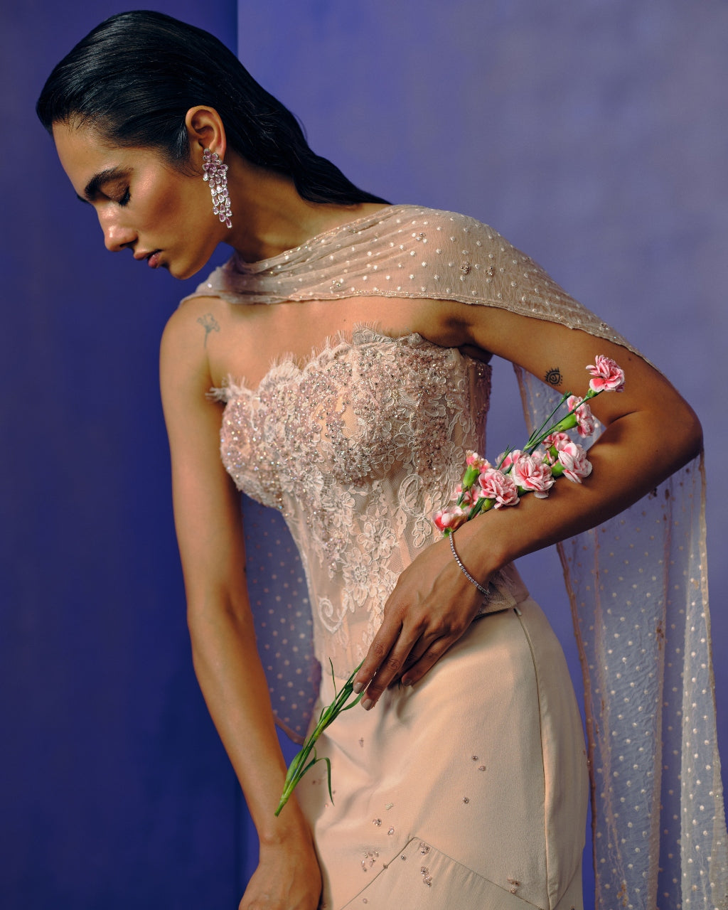 Petal Élan Corset & Skirt Set