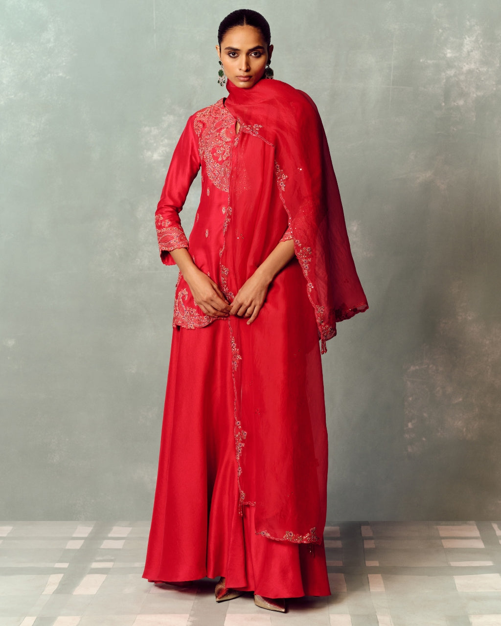 Rouge Dynasty Sharara Set