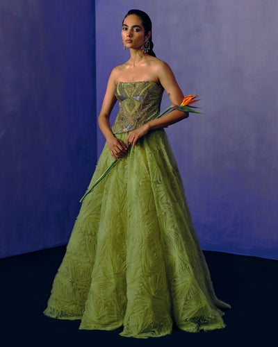 Paradise Bloom Ball Gown