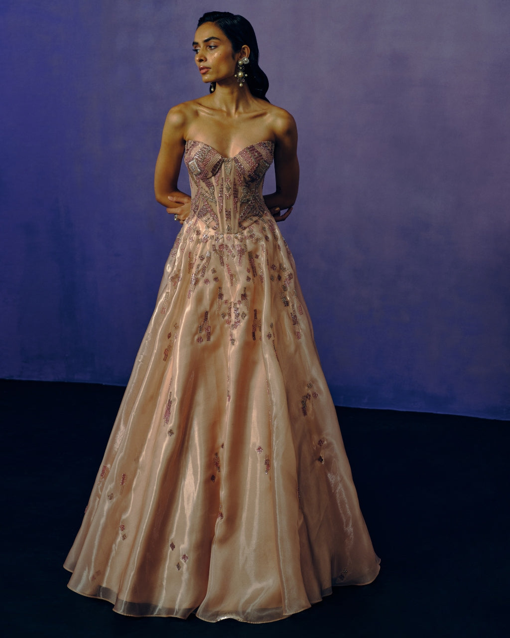 Sunlit Bloom Ball Gown
