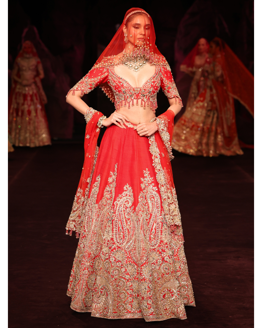 Chitravali Lehenga Set