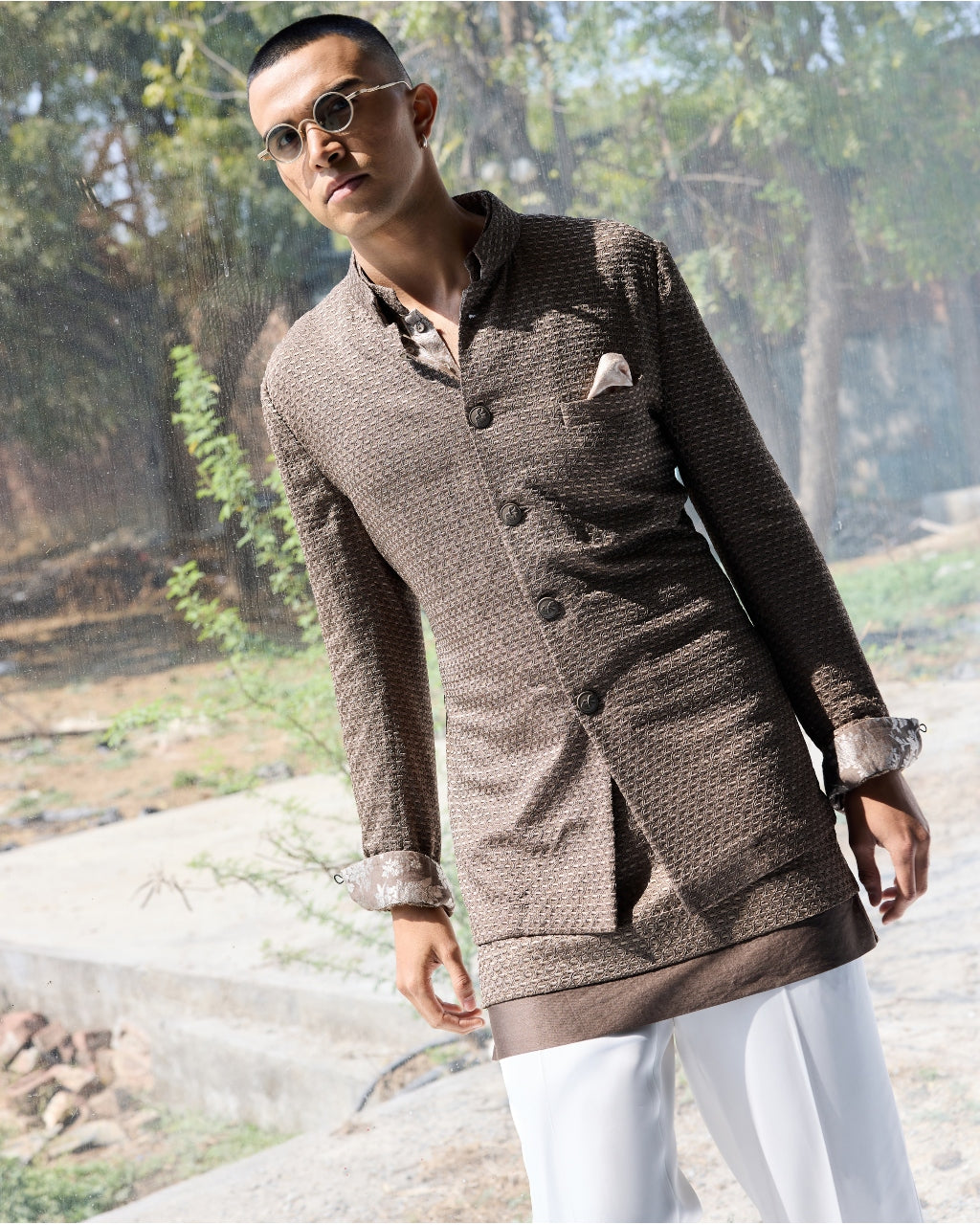 Poppy Regular Bandhgala Set