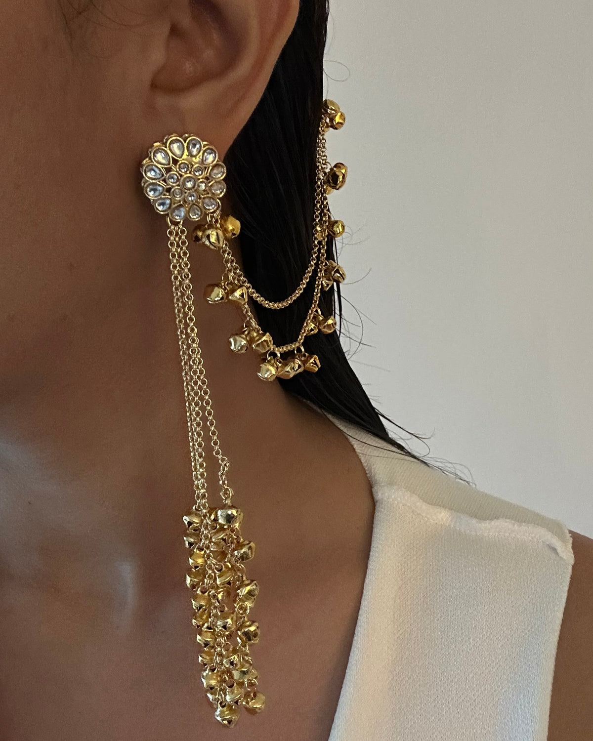Ranjhana Jhumka Earrings