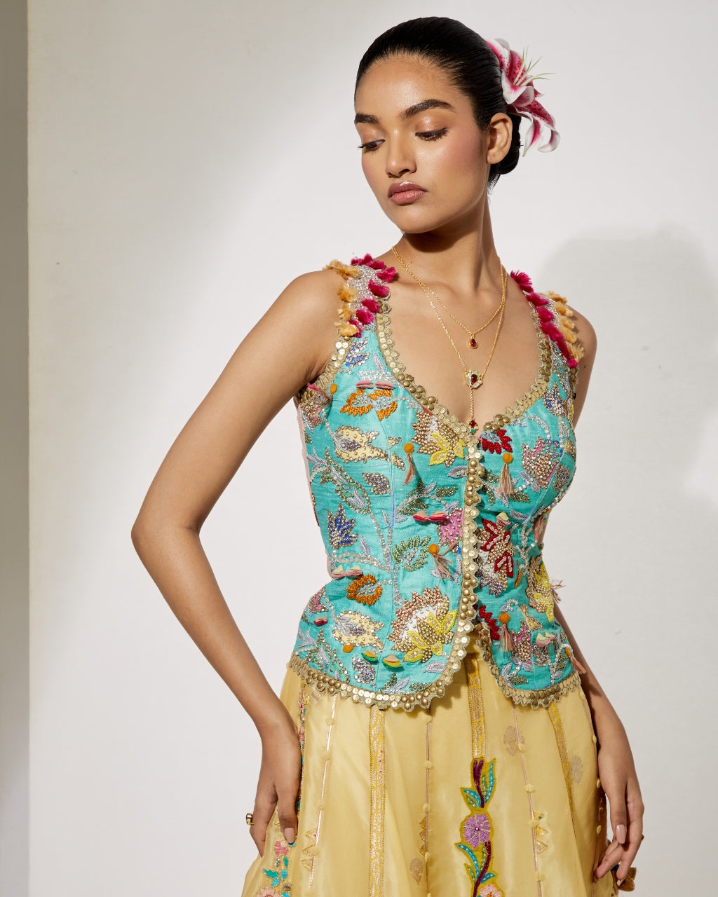 Celeste Corset & Skirt Set