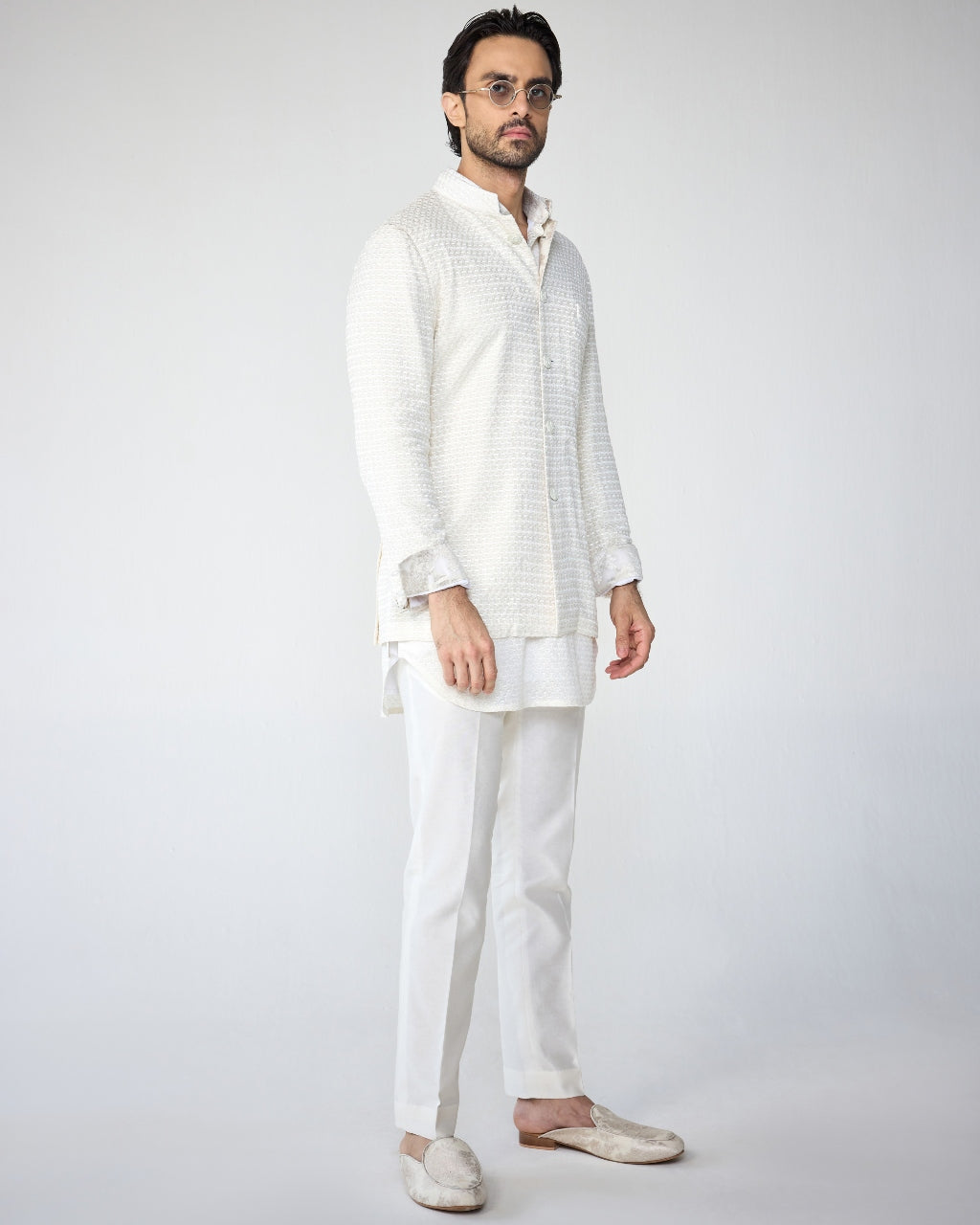 Poppy Bandhgala Set