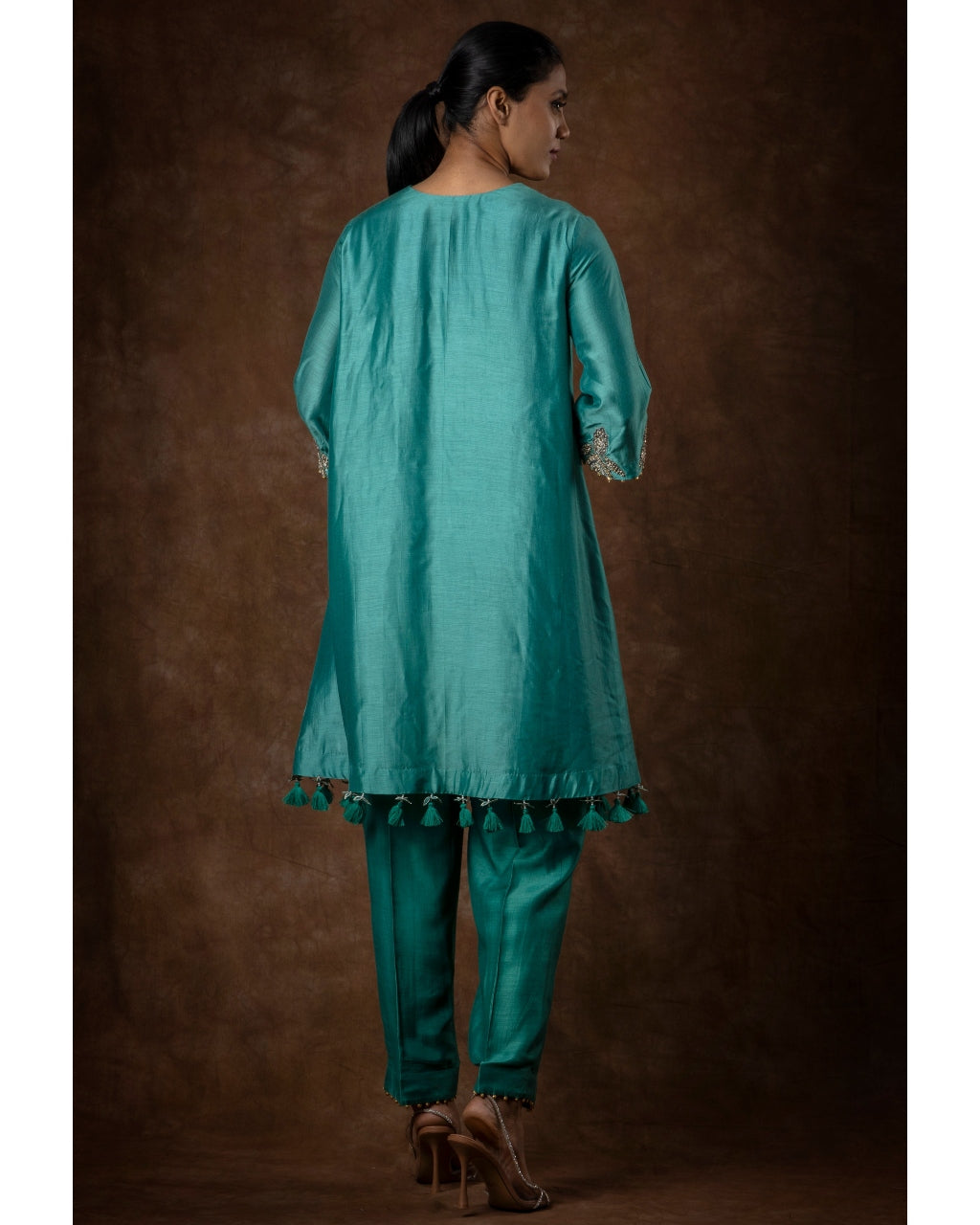 Turquoise Tarinika Kurta Set