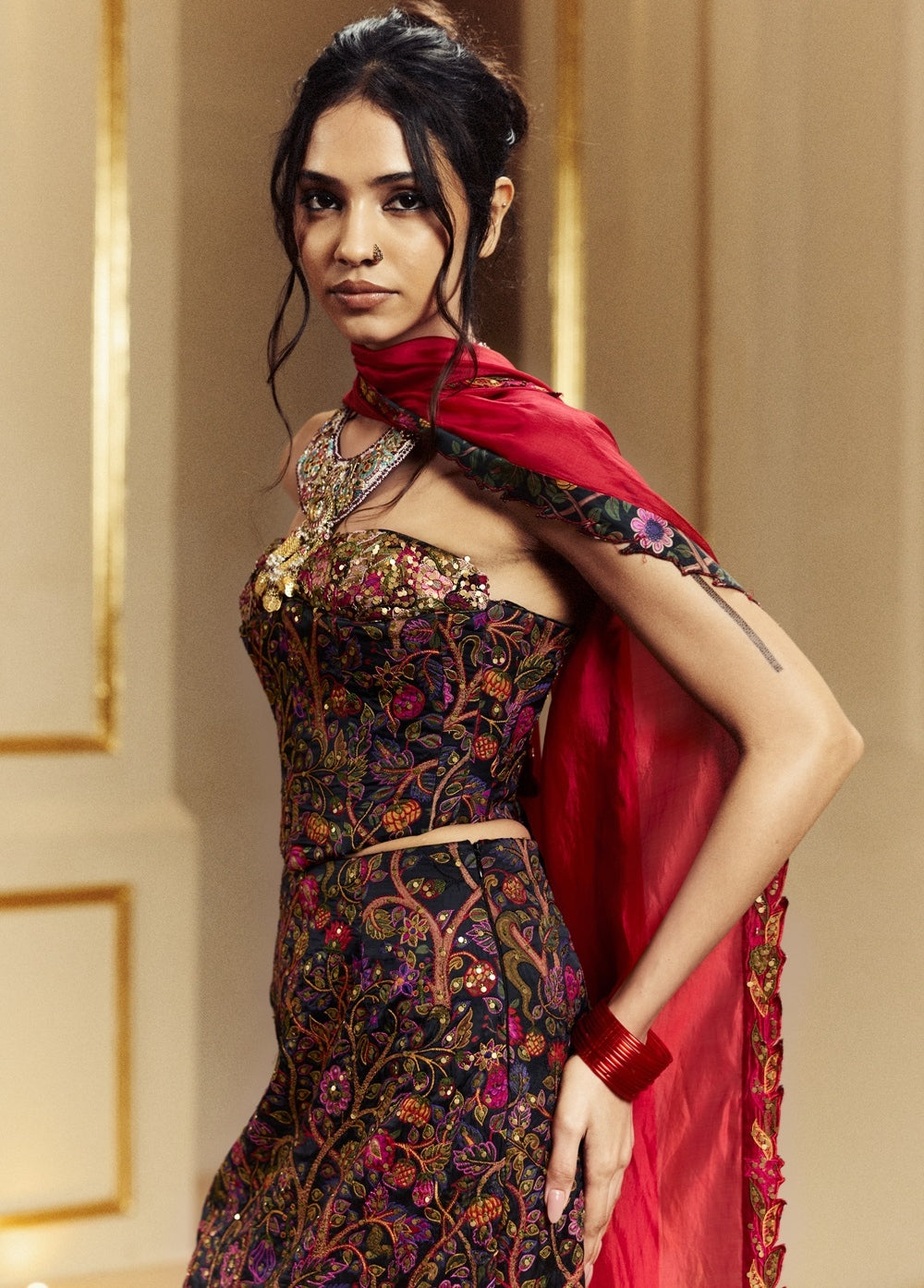 Black The Amer Corset