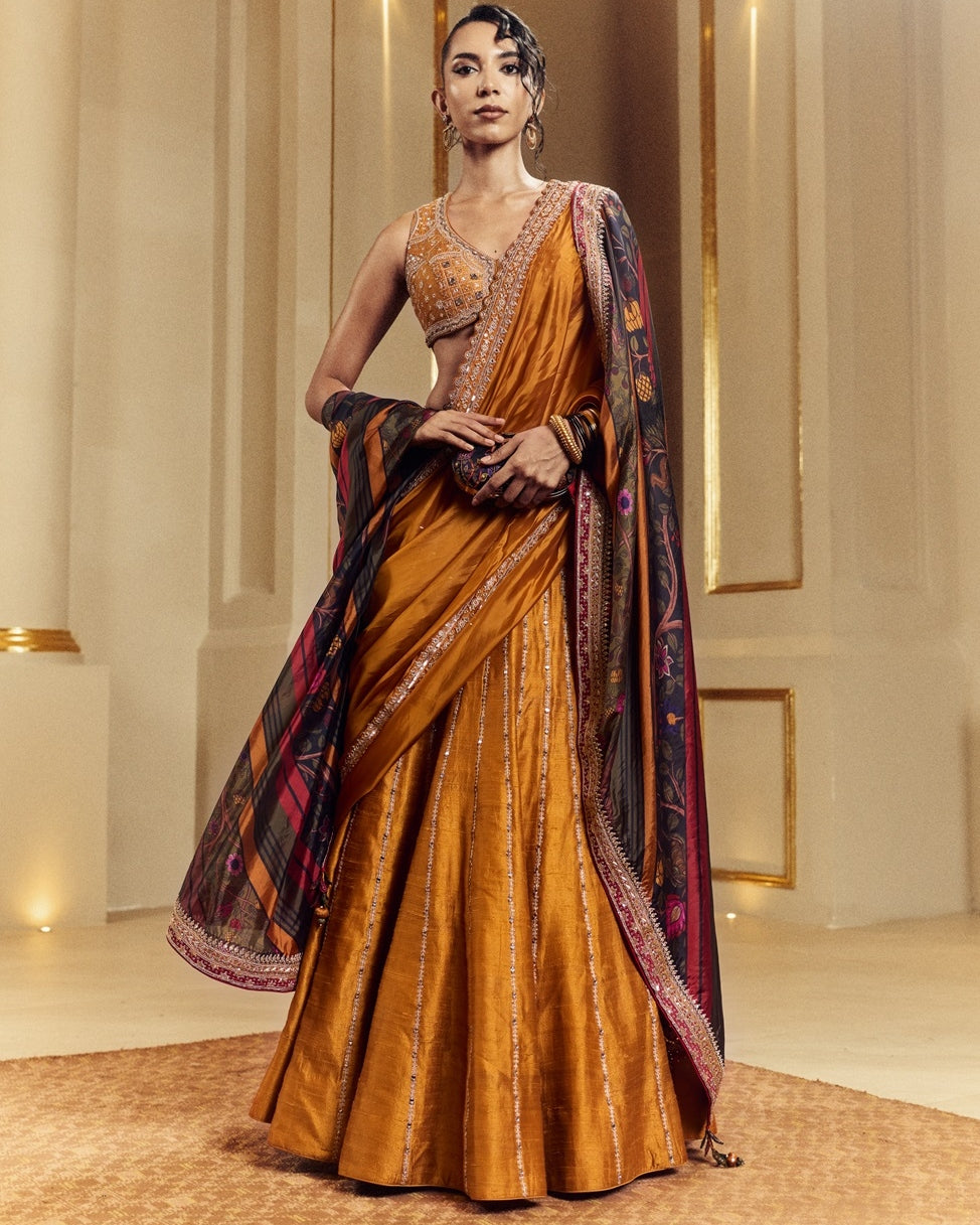Amer Lehenga Set