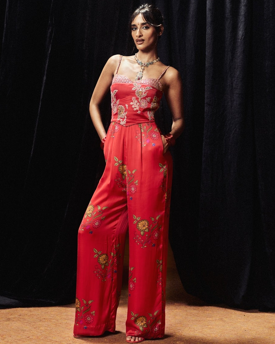 Surkh Laal Amer Jumpsuit