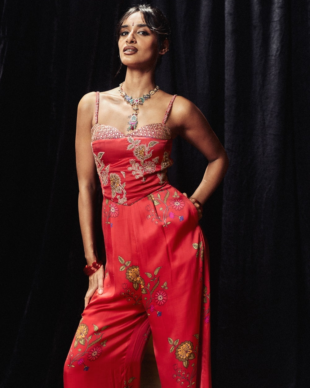 Surkh Laal Amer Jumpsuit