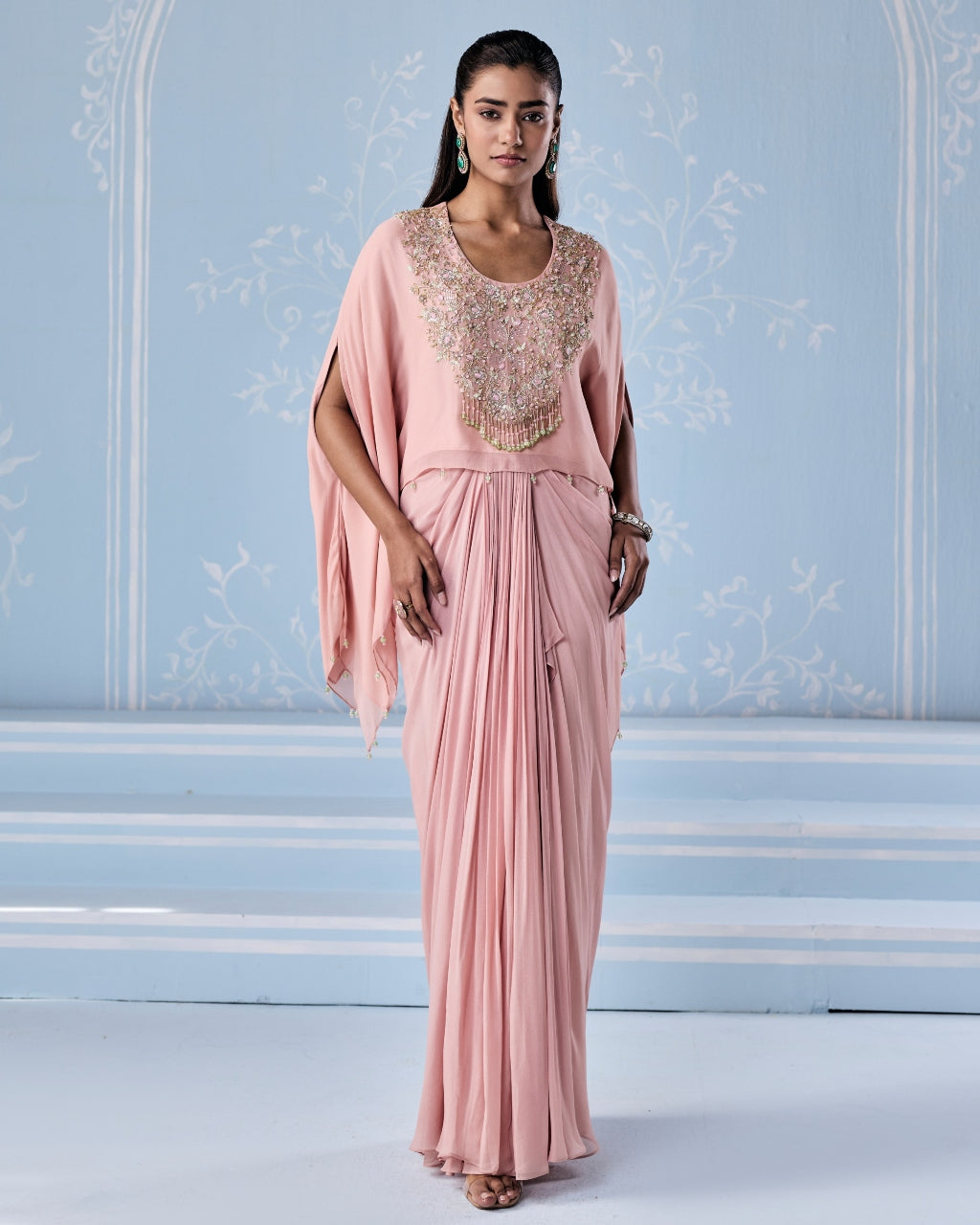 Fizola Kaftan Skirt Set