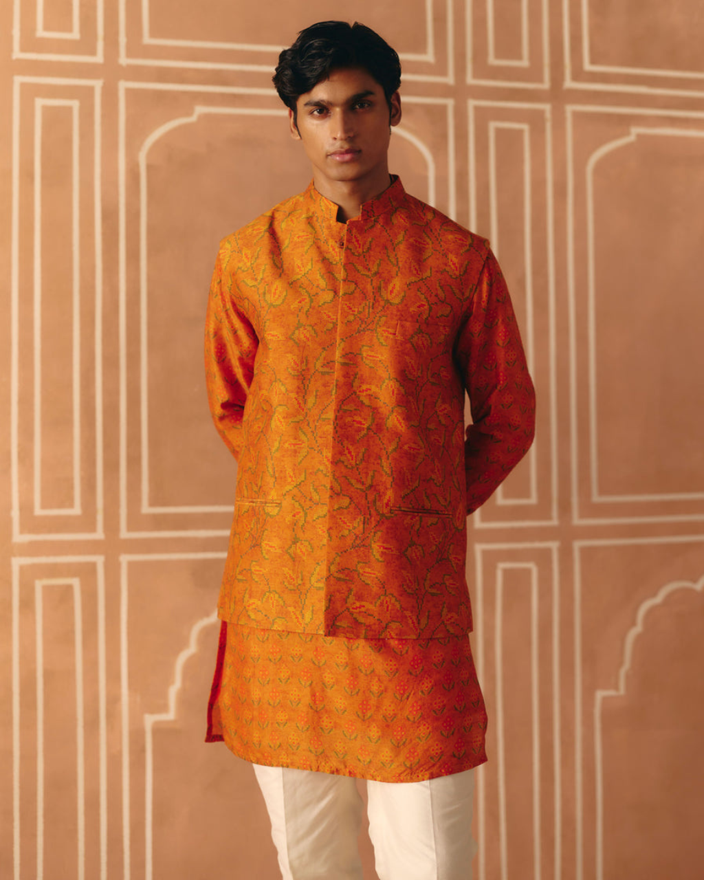 Burnt Orange Bandi Set