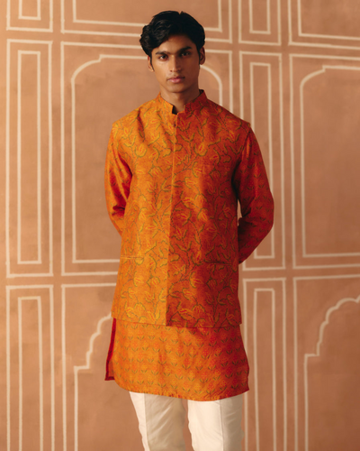 Burnt Orange Bandi Set