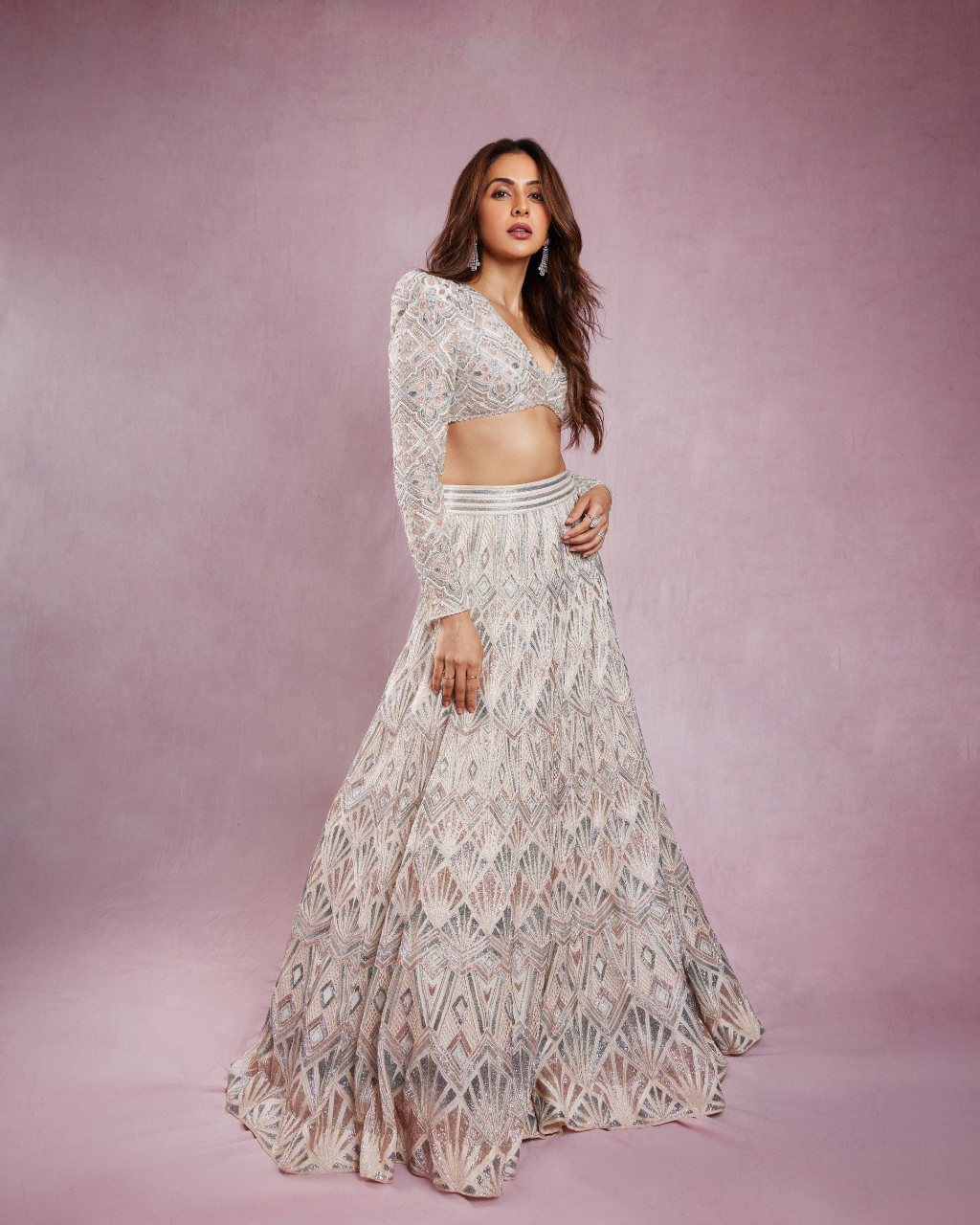 Rakulpreet Lehenga Set