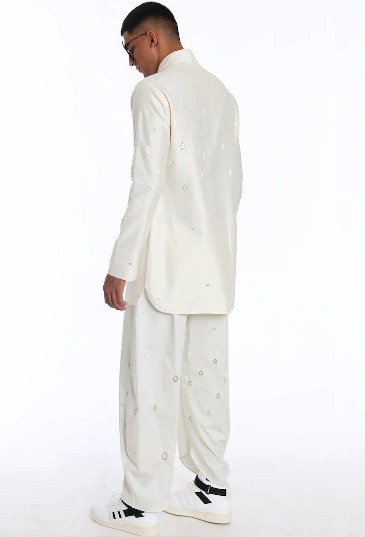 Cluster Eyes Wing Shacket Set