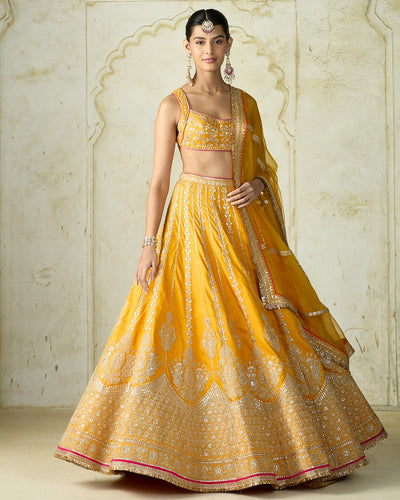 Samia Lehenga Set