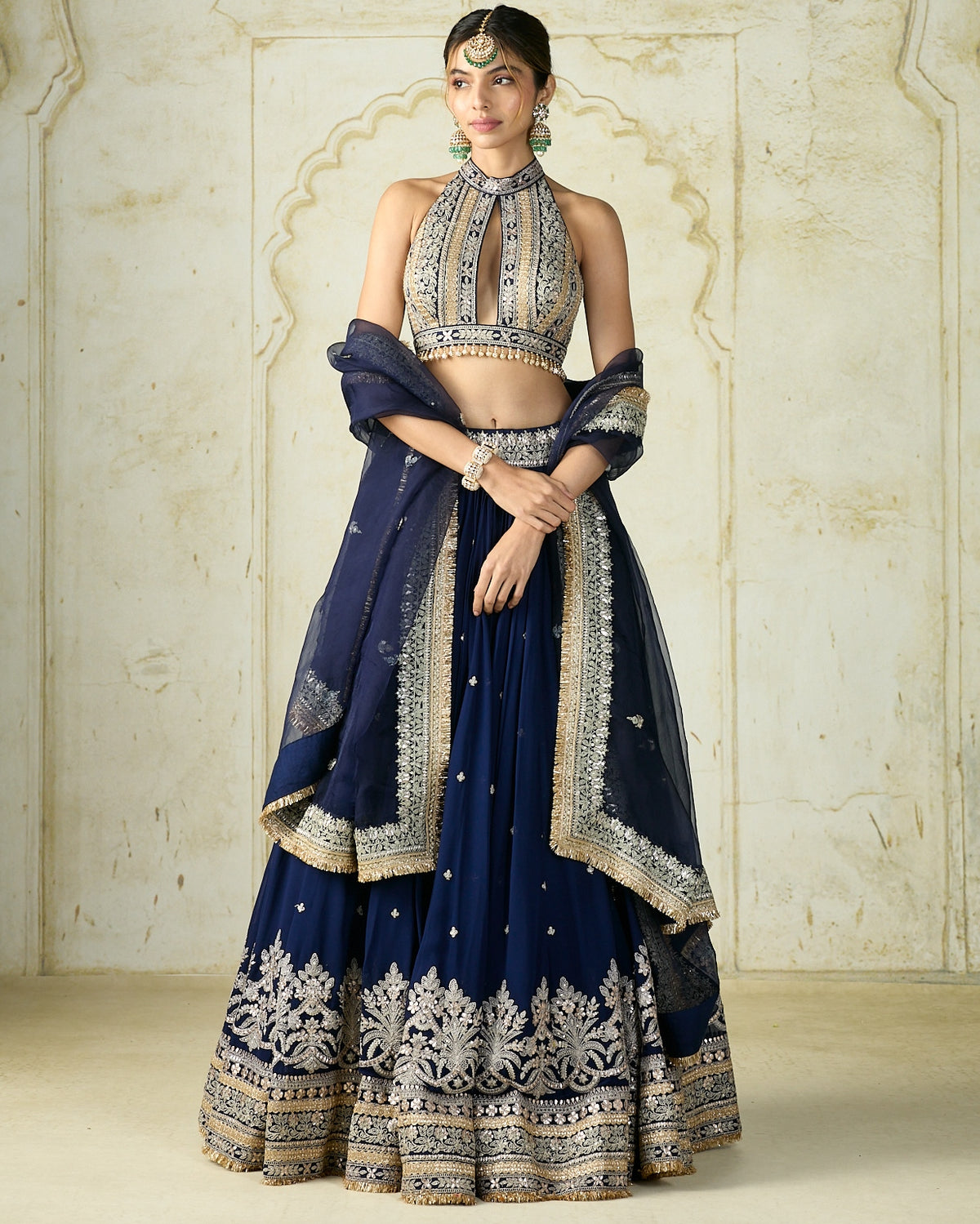 Sidra Lehenga Set