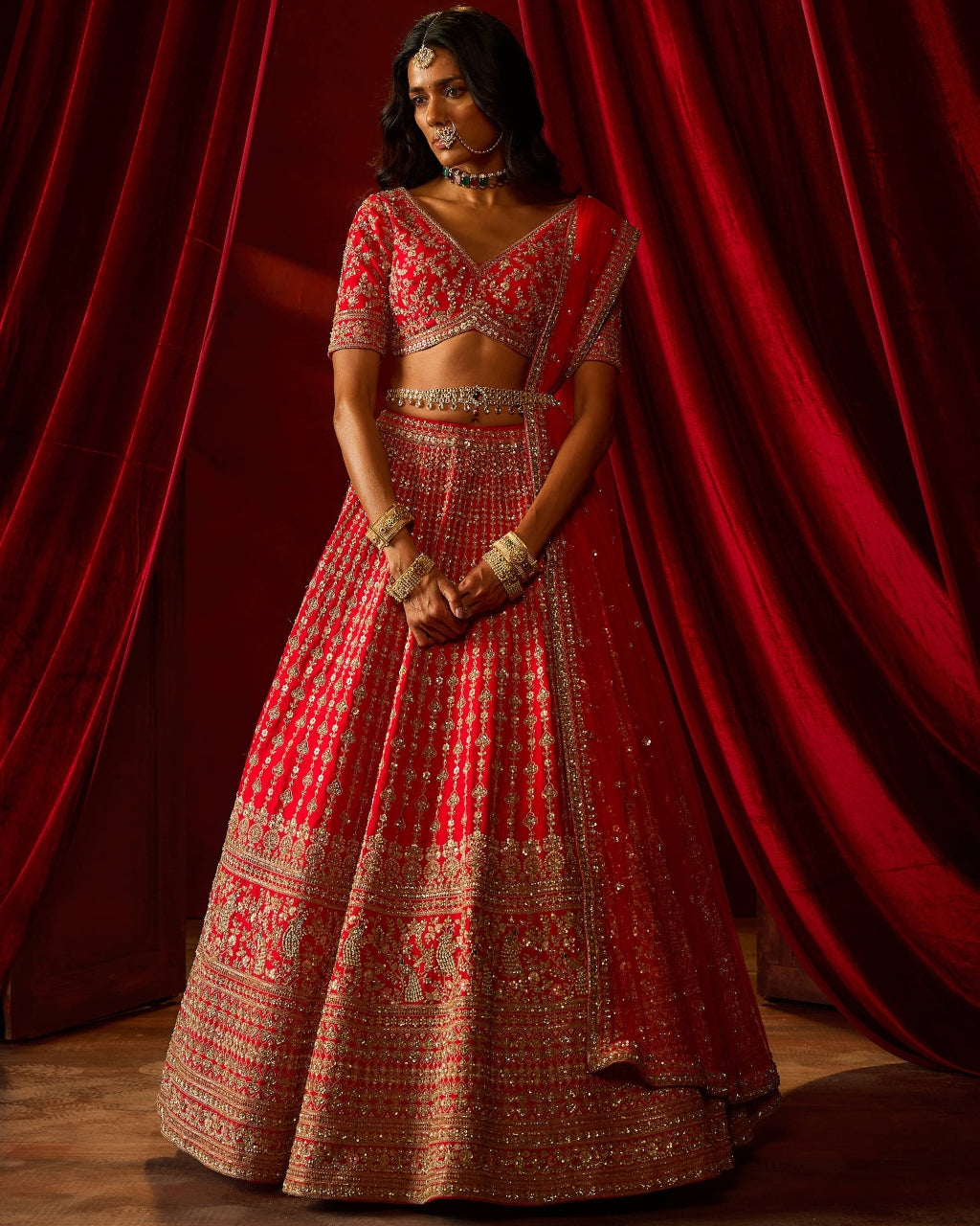 Rani Aahana Lehenga Set