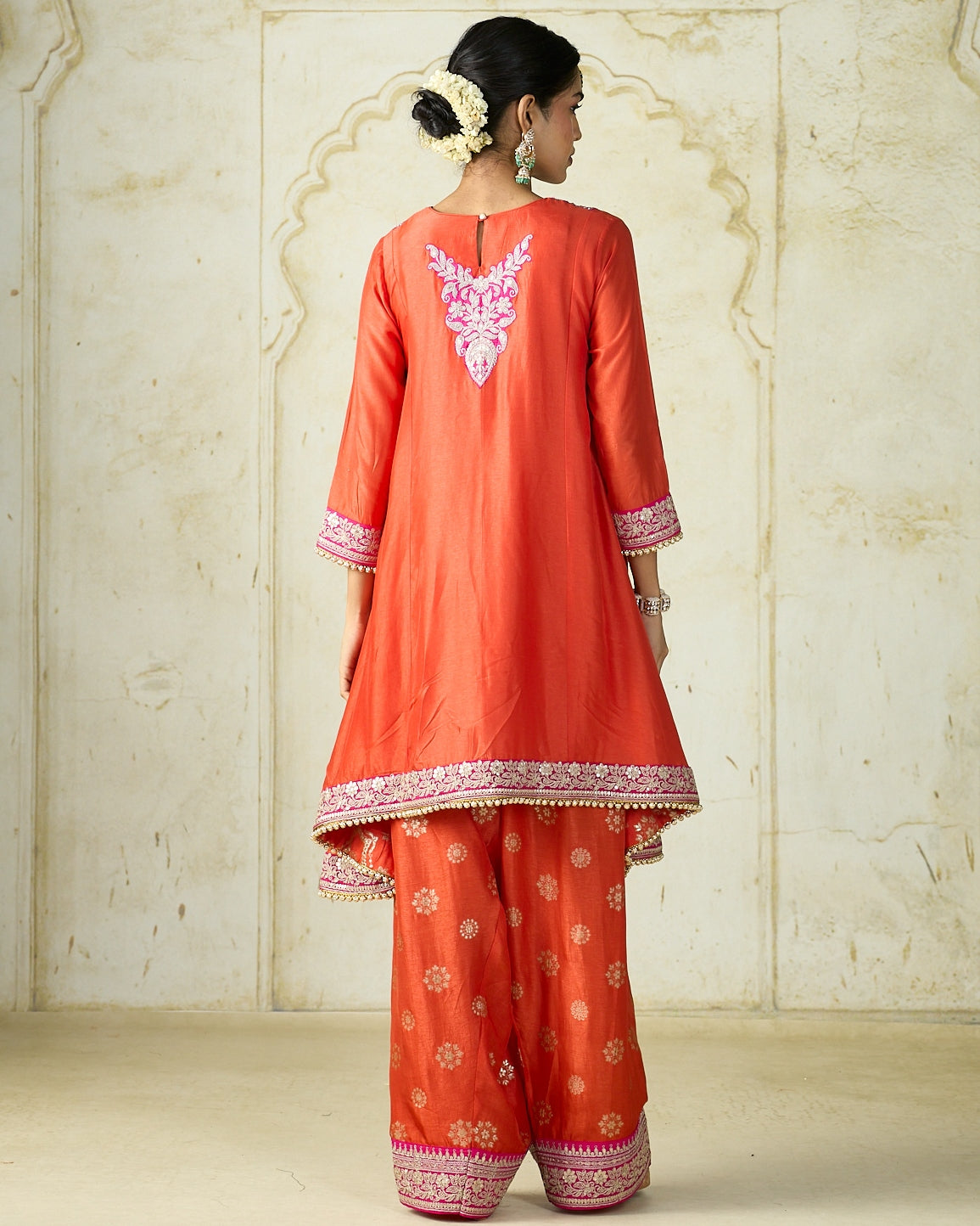 Orange Nadia Farshi Set
