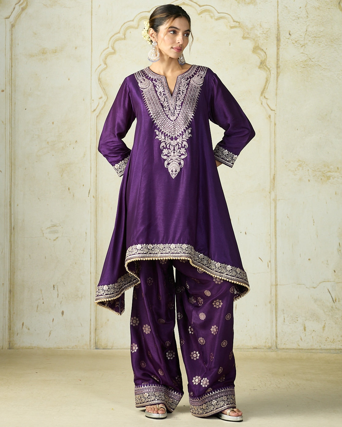 Purple Nadia Farshi Set