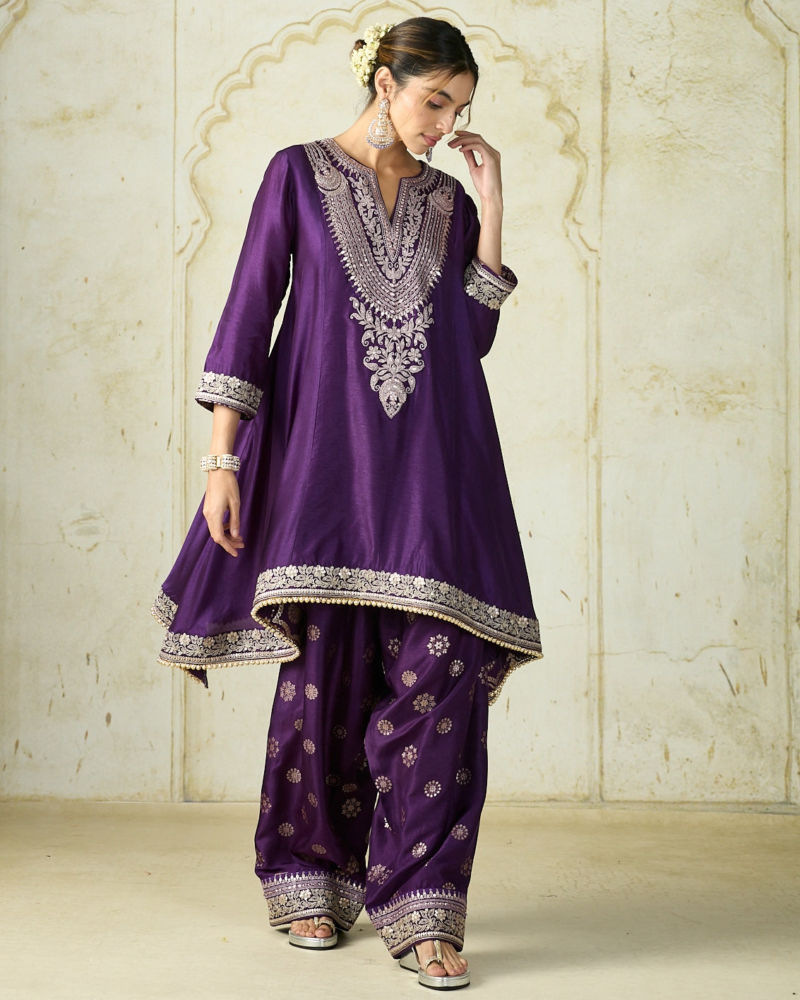 Purple Nadia Farshi Set