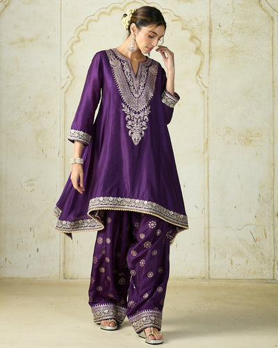 Purple Nadia Farshi Set