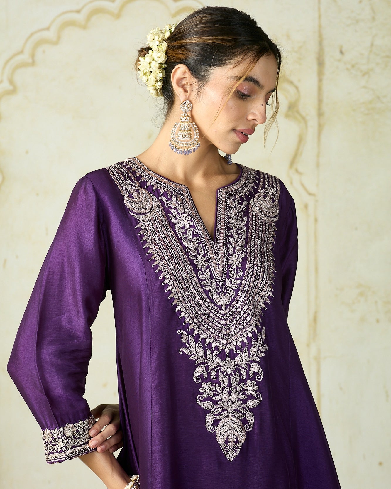 Purple Nadia Farshi Set