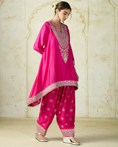 Rani Pink Nadia Farshi Set