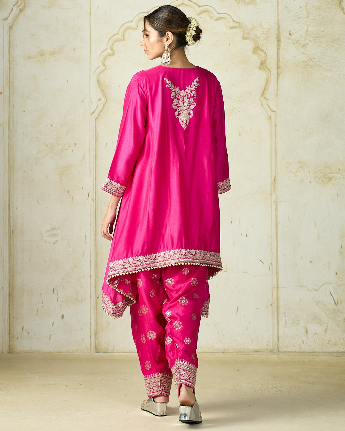 Rani Pink Nadia Farshi Set