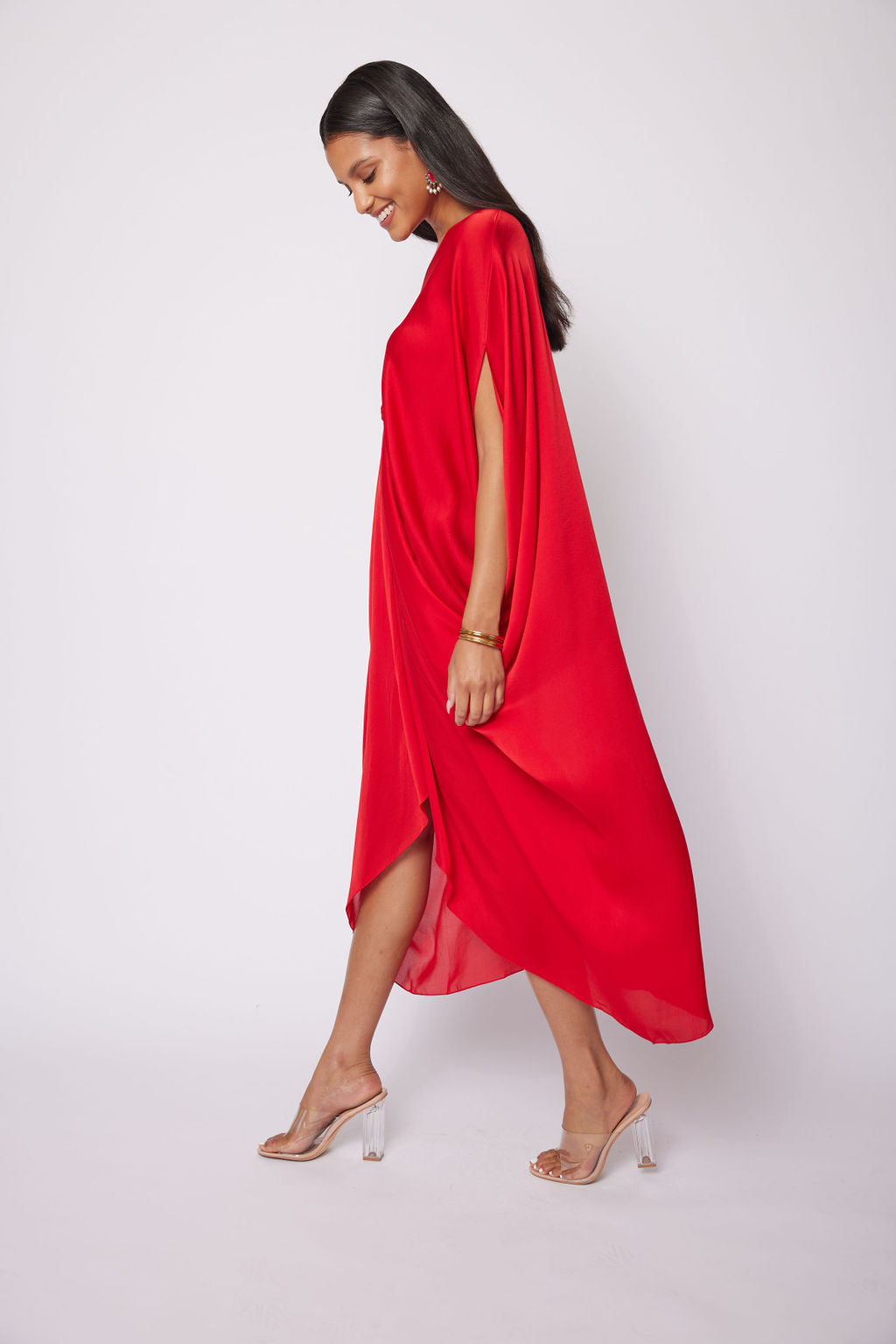 Sumac Draped Kaftan