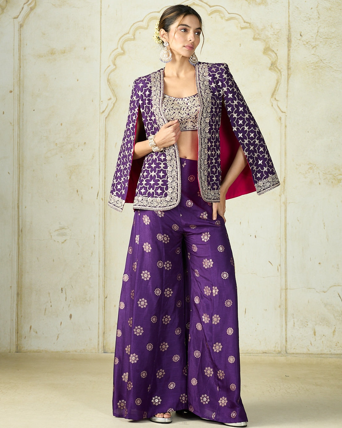 Purple Shaina Pant Set