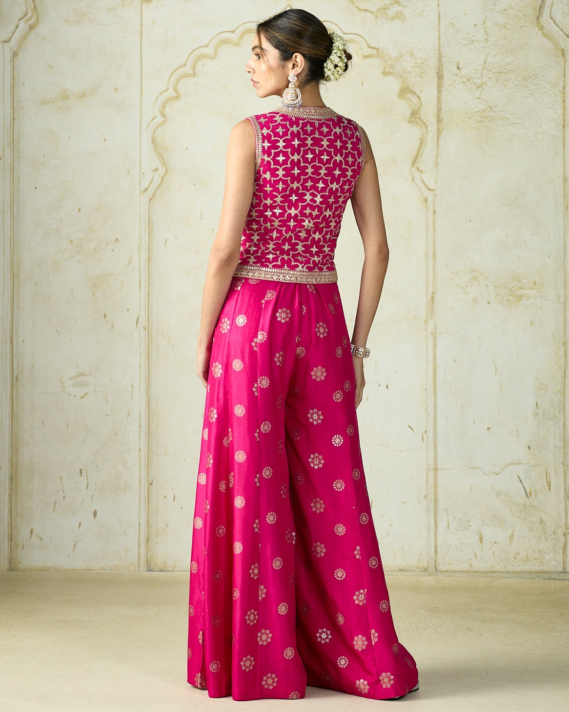 Rani Pink Mizna Pant Set