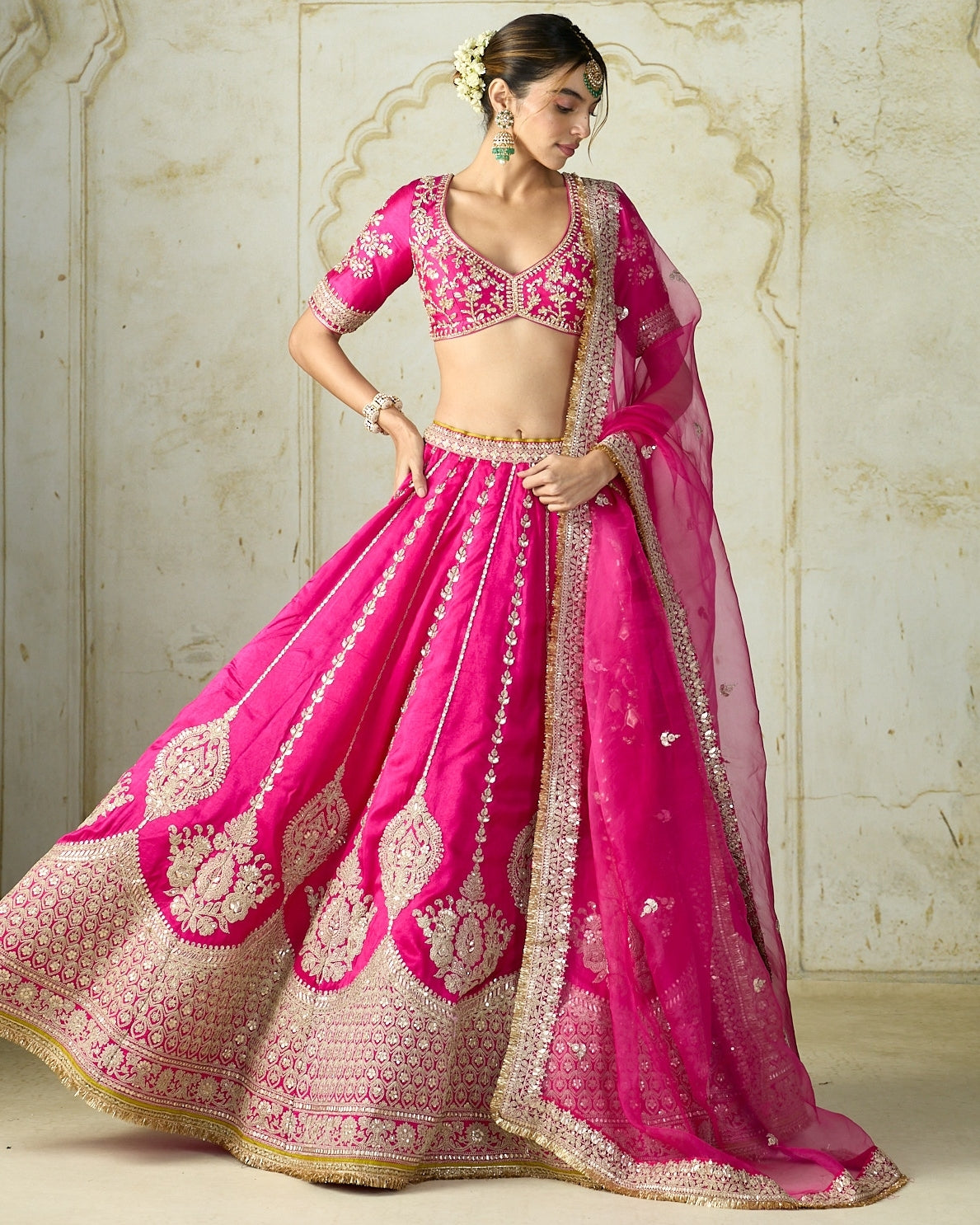 Atifa Lehenga Set