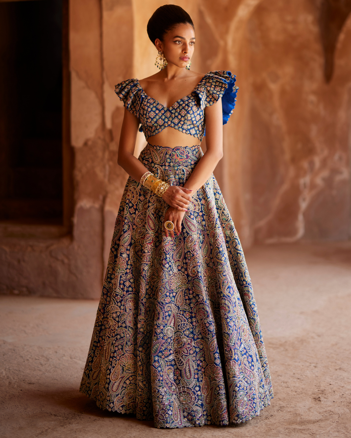 Tulua Lehenga Set