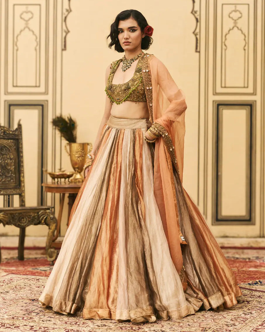 Rangbahar Multicolour Lehenga Set