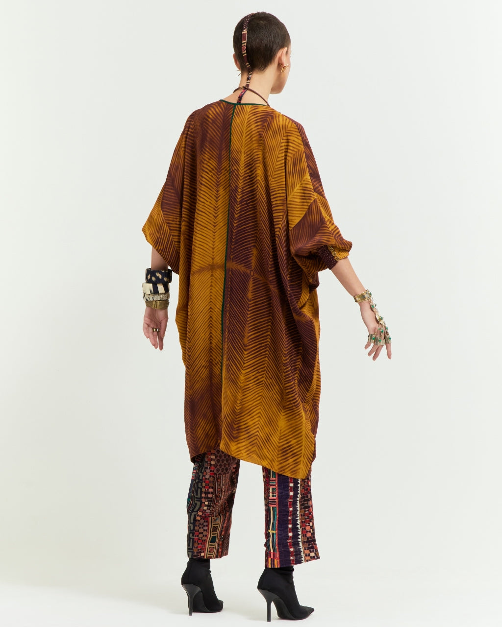 Yellow Topaz Kuru Trapeze Tunic Set