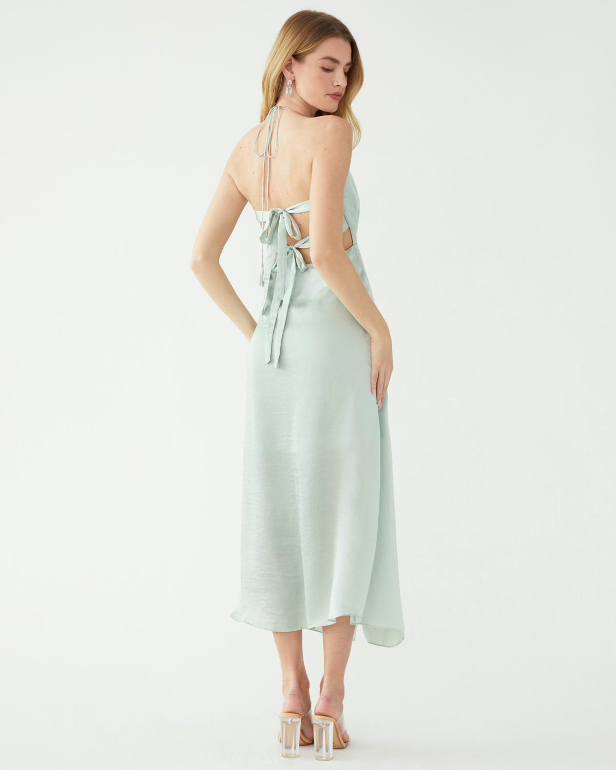 Monica Twisted Midi Dress