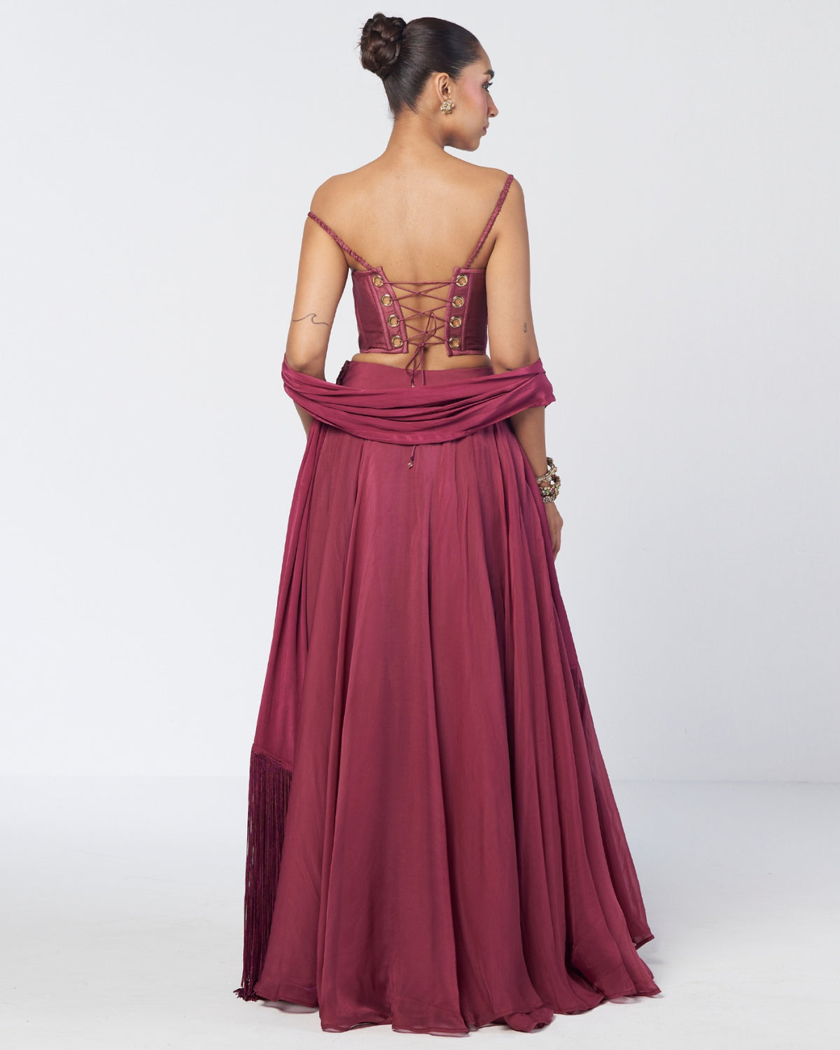 Grape Param Sundari Lehenga