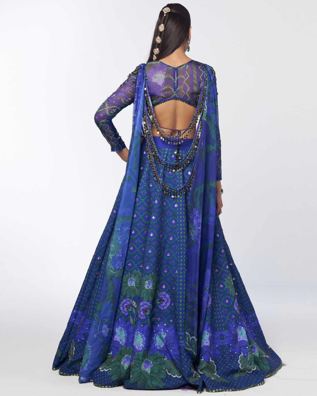 Rimjhim Dolly Drape Lehenga