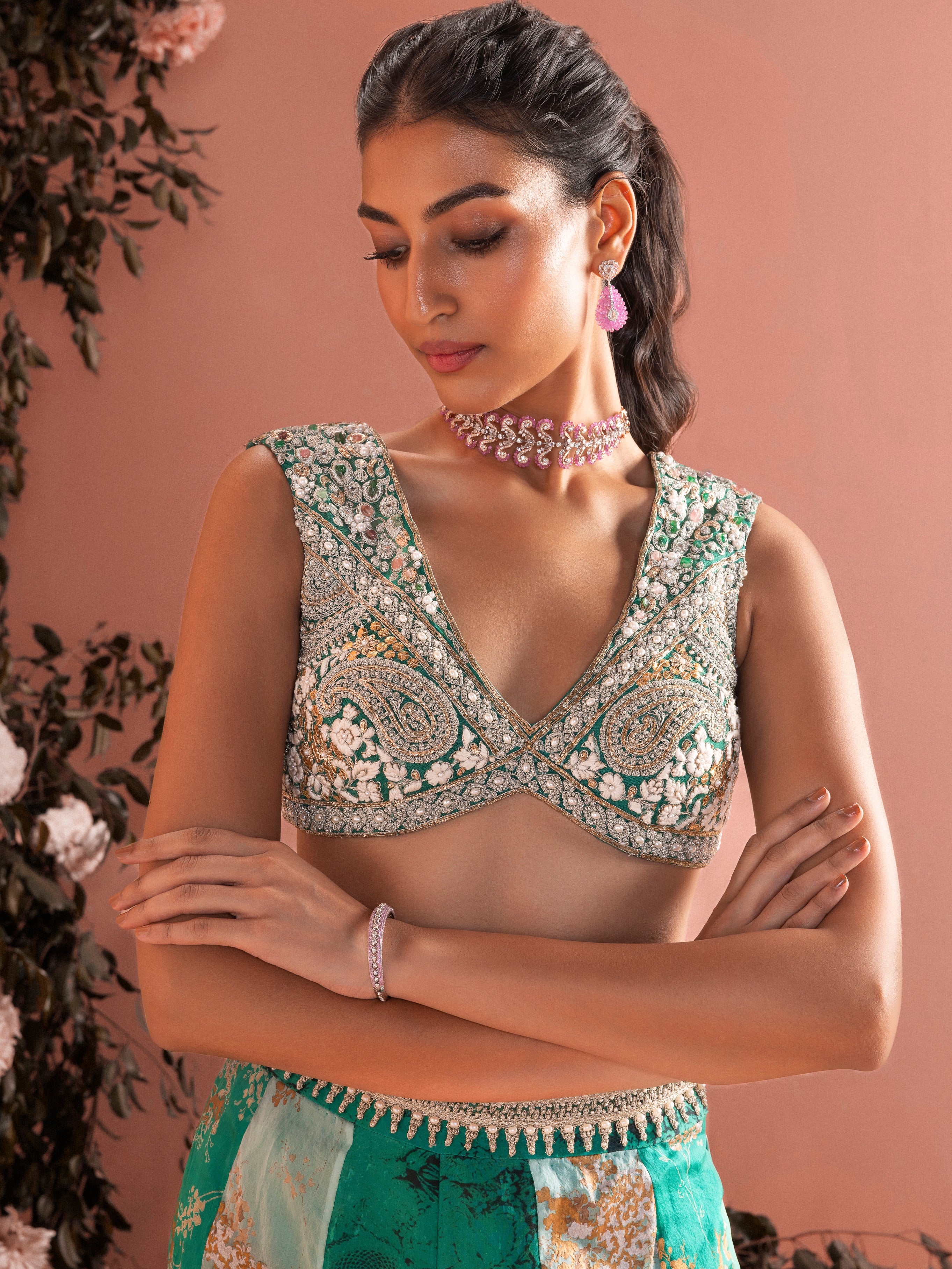 Maisha Sharara Cape Set