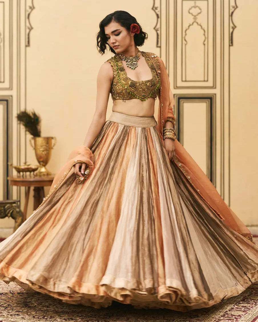 Rangbahar Multicolour Lehenga Set