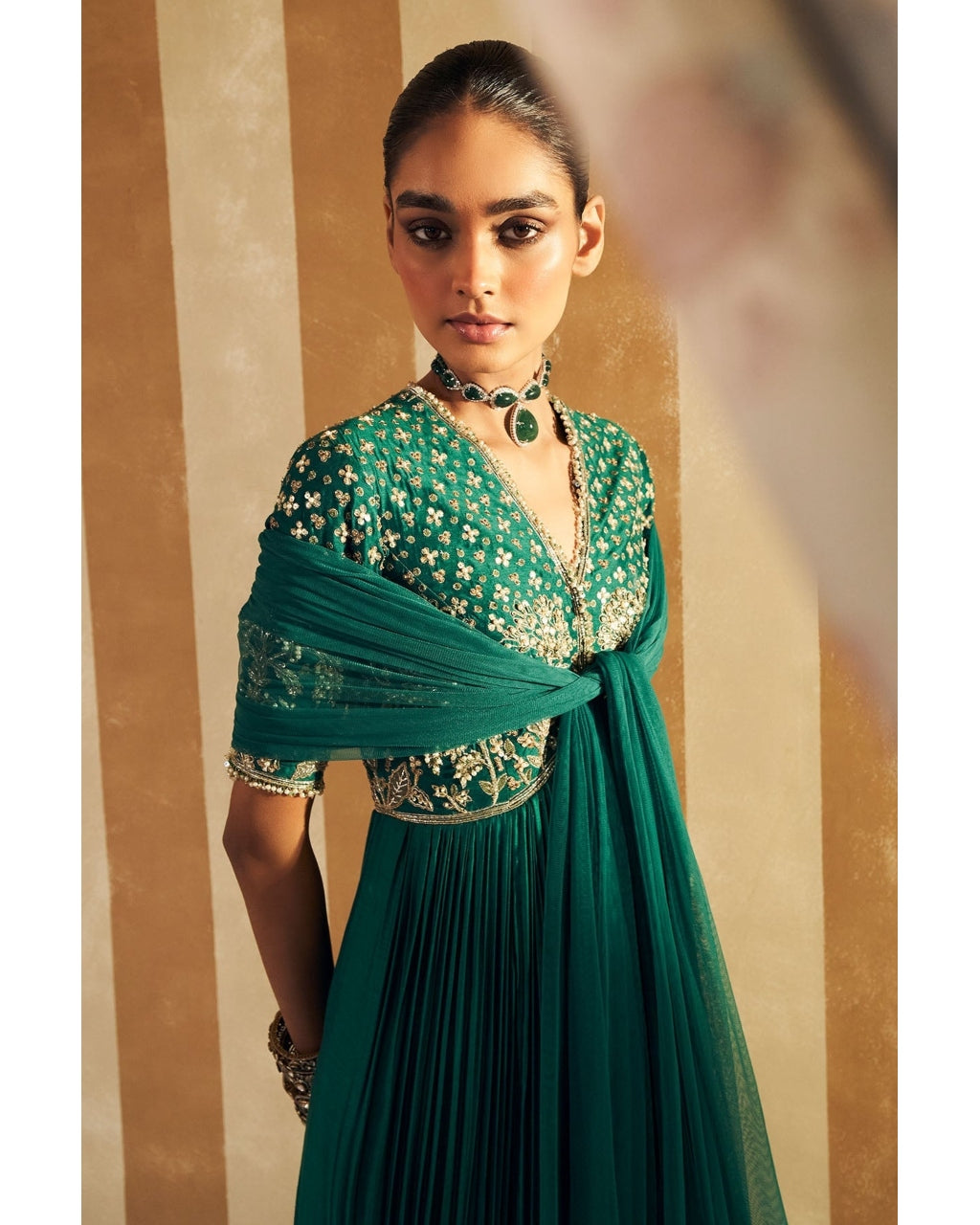 Zarqaa Anarkali Set