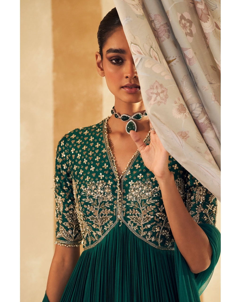 Zarqaa Anarkali Set