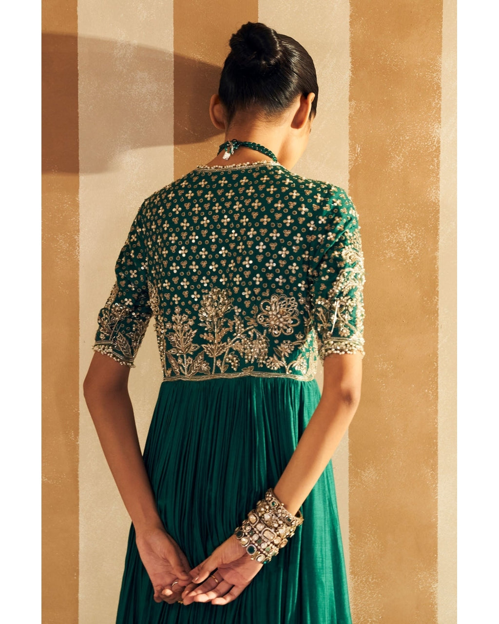Zarqaa Anarkali Set